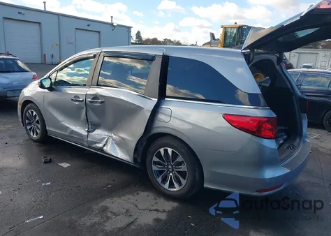 2022 Honda Odyssey Ex-L из США, поврежденный, VIN 5FNRL6H77NB059655